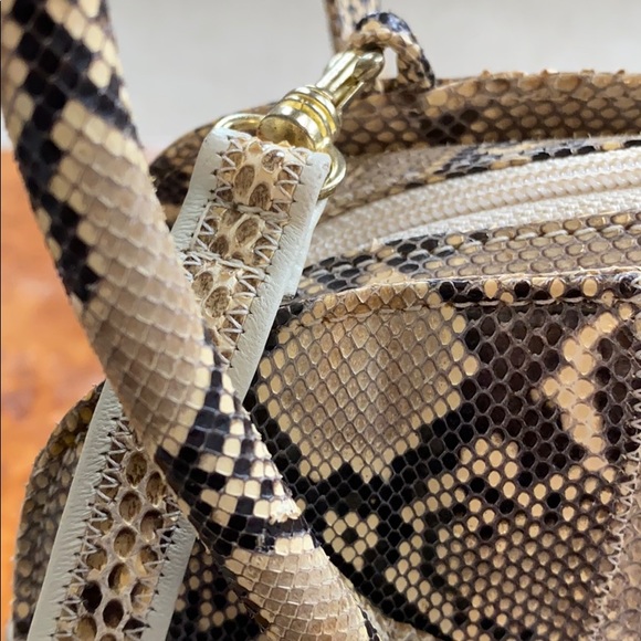 CARLOS FALCHI genuine snakeskin purse nwot - Picture 3 of 14